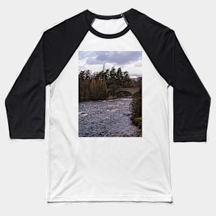 Invercauld Bridge, River Dee, Braemar, Scottish Highlands, UK (5) Baseball T-Shirt